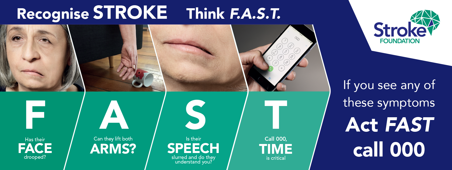 Dr Mike Freelander gets a Health Check to raise  Awareness for Stroke Week Main Image